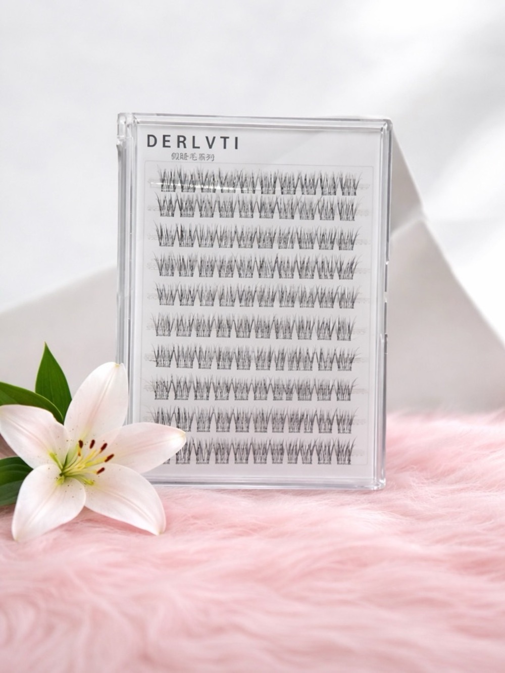 DERLVT Black False Eyelashes
